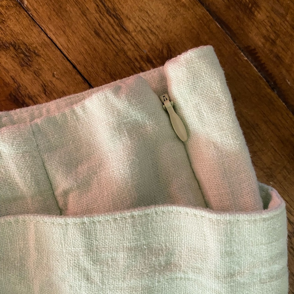 Abercrombie & Fitch High Waist Light Green Shorts - Picture 6 of 7